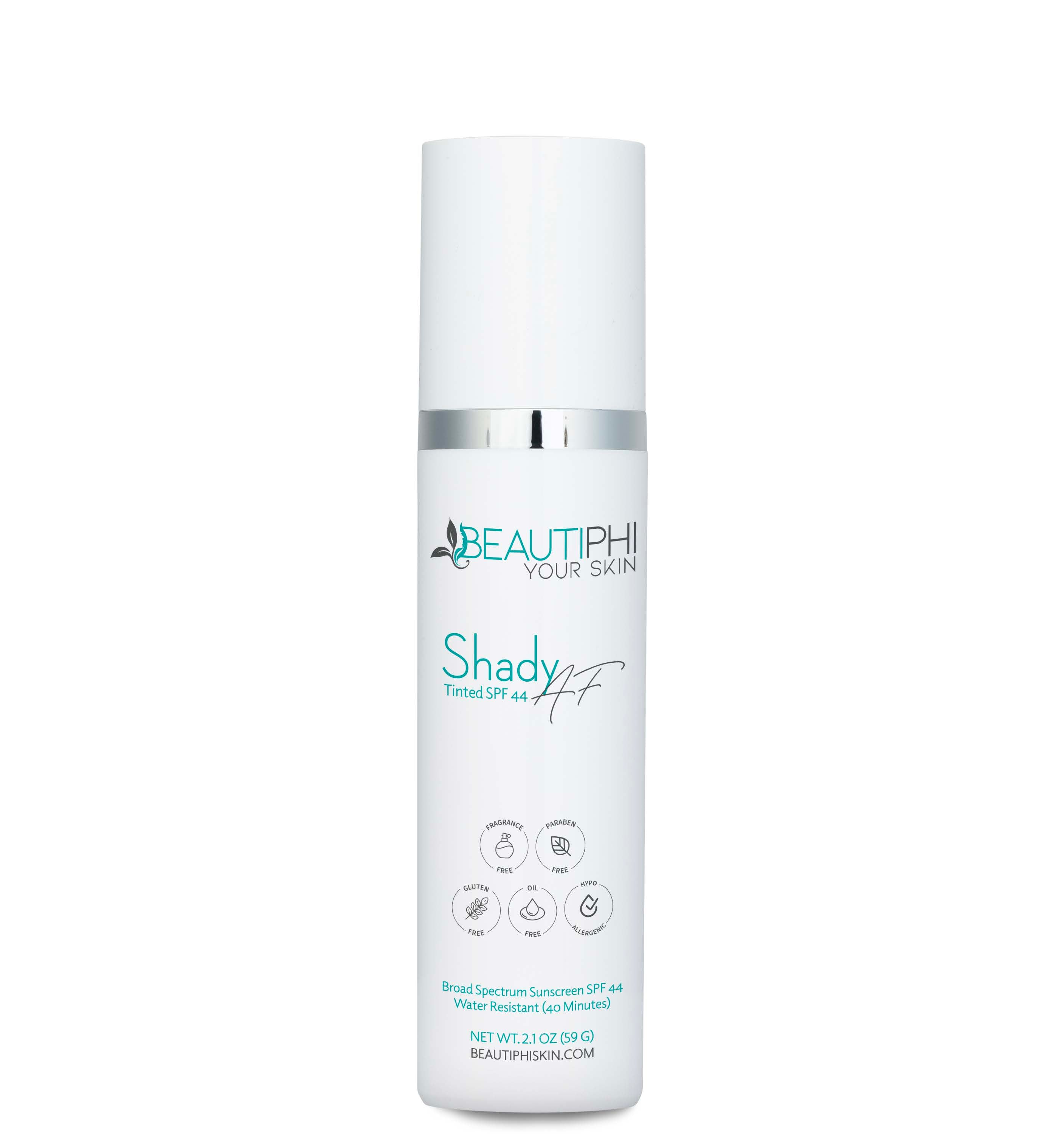 Shady AF - Tinted HA SPF 44